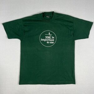 VTG Northwestern Michigan College NMC T Shirt Fits Large Single Stitch 1990s USA